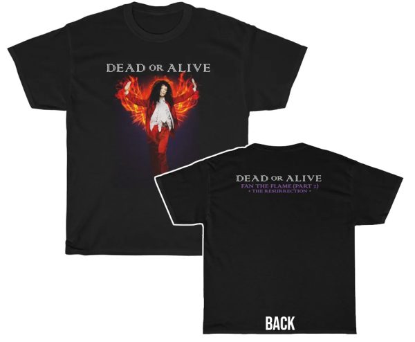 Dead or Alive Fan The Flame (Part 2) The Resurrection Black Shirt
