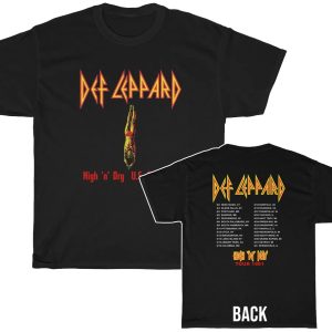 Def Leppard 1981 High ‘n’ Dry US Tour Shirt