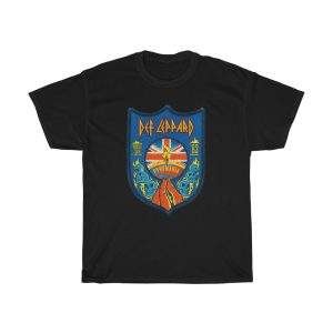 Def Leppard 1984 Pyromania Patch Inspired Shirt