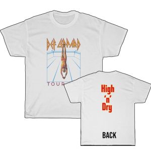 Def Leppard Tour 1981 High ‘n’ Dry T-Shirt