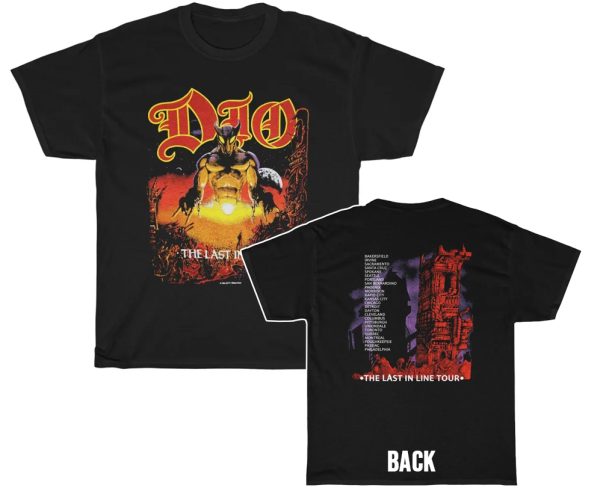 Dio 1984 Last In Line Tour Shirt