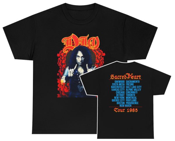 Dio 1985 Sacred Heart Tour Shirt