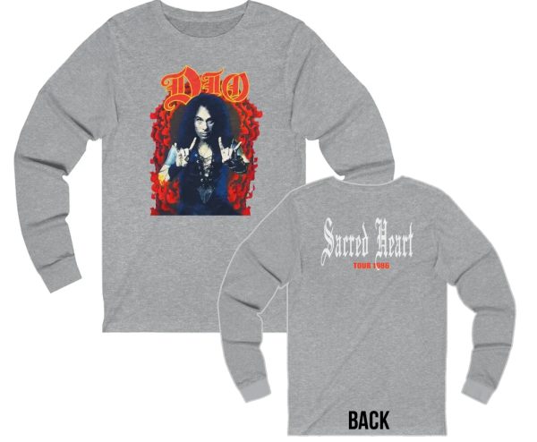 Dio 1986 Sacred Heart Long Sleeved Tour Shirt
