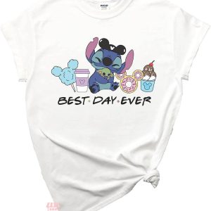 Disney Best Day Ever T-shirt Best Day Ever Stitch T-shirt
