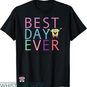 Disney Best Day Ever T-shirt Spongebob Squarepants T-shirt