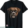 Dogs Face On Shirt T-shirt Boxer Dog Face T-shirt