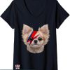Dogs Face On Shirt T-shirt Chihuahua Dog With Red Lightning Bolt