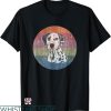 Dogs Face On Shirt T-shirt Dalmatian Dog Watercolor Face On