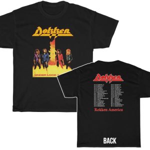 Dokken 1985 Rokken America Tour Shirt