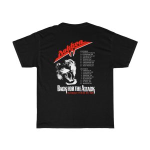 Dokken 1987 88 Back For The Attack World Tour Shirt 2