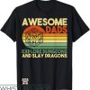 Dungeon Daddy T-Shirt Dice Dragon T-Shirt Gift For Dad