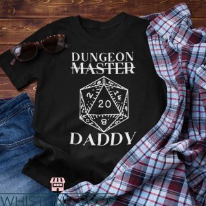 Dungeon Daddy T-Shirt Dungeon Master Tee Gift For Dad