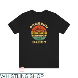 Dungeon Daddy T-Shirt Math Patterns T-Shirt Gift For Dad
