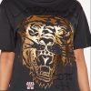 Ed Hardy Tiger T-Shirt Ed Hardy Foil Retro Tiger