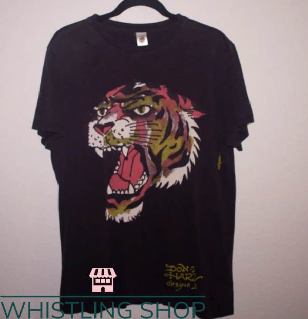 Ed Hardy Tiger T-Shirt Vintage Ed Hardy Tiger Shirt