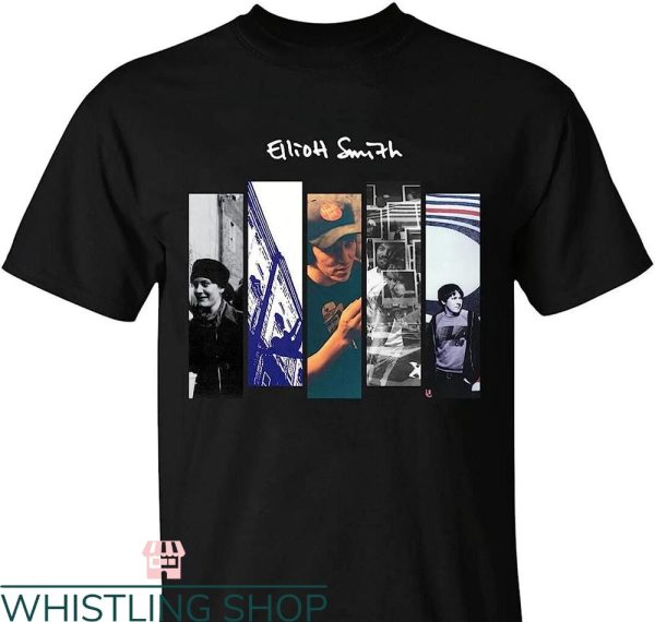 Elliott Smith T-shirt Album Discography Series