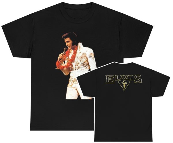 Elvis Presley 1973 Custom Double Sided Shirt