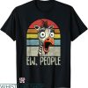 Ew People T-shirt Ew People Cartoon Zebra  T-shirt