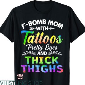 F Bomb Mom T-shirt Retro F-Bomb Mom