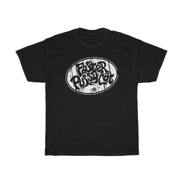 Faster Pussycat Wake Me When It’s Over Era Logo Shirt