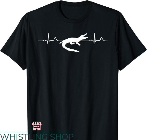 Florida Gators T-shirt Alligator Heartbeat