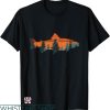 Fly Fishing T-shirt Trout Fly Fishing Nature Outdoor T-shirt