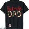 Football Dad T-Shirt NFL Vibes Football Ball Gift For Dad