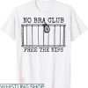 Free The Nipple T-shirt No Bra Club Free The Nips T-shirt