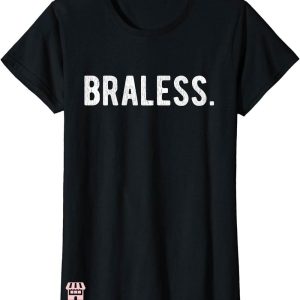 Free The Nipple T-shirt No Bra Club Go Braless T-shirt