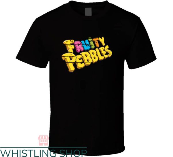 Fruity Pebbles T-shirt Cool Breakfast Cereal Lover T-shirt