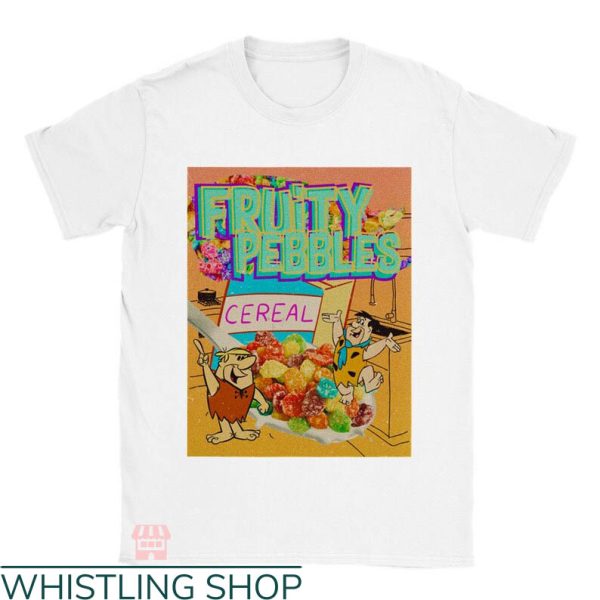 Fruity Pebbles T-shirt Fruity Pebbles Cereal Retro T-shirt