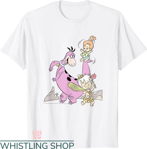 Fruity Pebbles T-shirt The Flintstones Dino Pebbles T-shirt