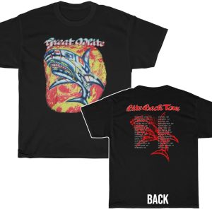 Great White 1987 Bite Back Tour Shirt