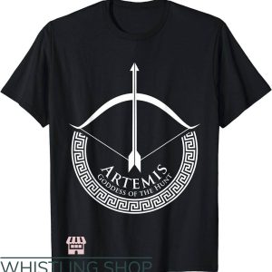 Greek Lettered T-Shirt Greece Lovers of Artemis T-Shirt