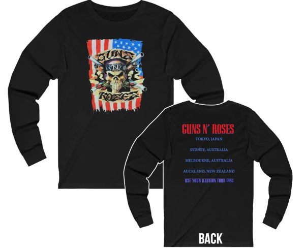 Guns ‘N Roses 1993 Use Your Illusion Long Sleeved Tour Shirt