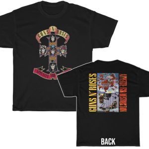 Guns N Roses Appetite For Destruction Both Covers Shirt