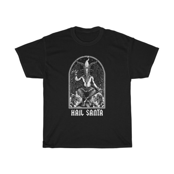 Hail Santa – Baphomet Shirt