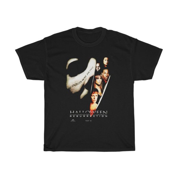 Halloween Part 8 Ressurection Movie Poster T-Shirt