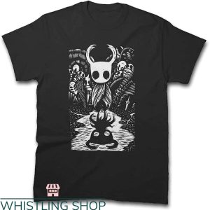 Hollow Knight T-shirt Ghost Knight Graphic Hollow T-shirt