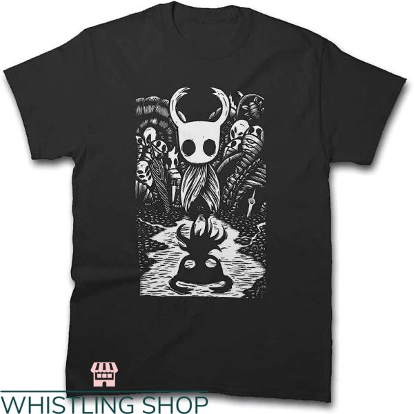 Hollow Knight T-shirt Ghost Knight Graphic Hollow T-shirt