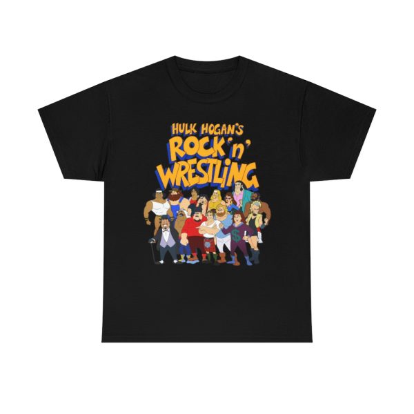 Hulk Hogan’s Rock ‘n’ Wrestling Faces and Heels Shirt