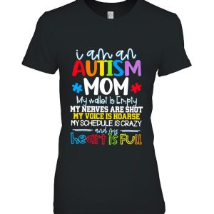 I Am An Autism Mom Autism Awareness Autism Is A Journey Love Premium 2