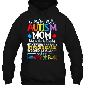 I Am An Autism Mom Autism Awareness Autism Is A Journey Love Premium 3