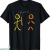 I Got Your Back T-Shirt Stick Figure Funny Sarcastic