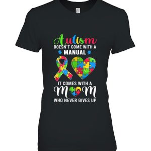 Inspirational Quote Autism Mom Shirt Autism Awareness Women 2