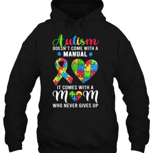 Inspirational Quote Autism Mom Shirt Autism Awareness Women 3