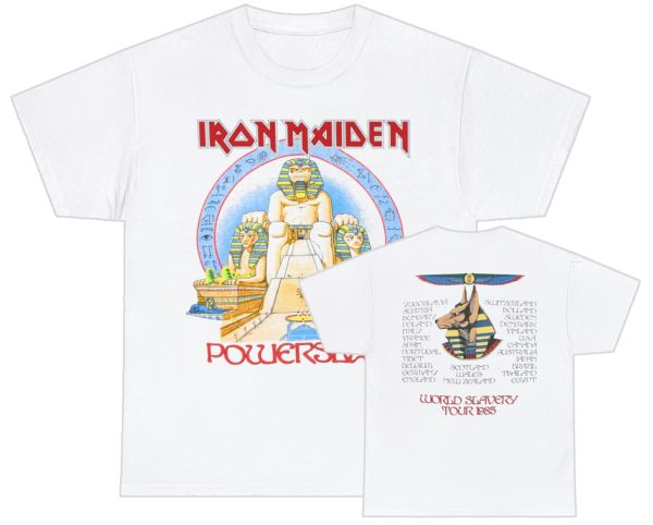 Iron Maiden 1984-85 World Slavery Tour Shirt