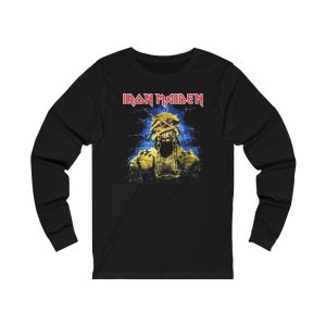 Iron Maiden 1985 Powerslave World Slavery Tour Long Sleeved Shirt 1