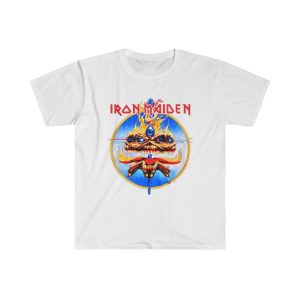 Iron Maiden 1988 The Clairvoyant SOFT STYLE Shirt 3