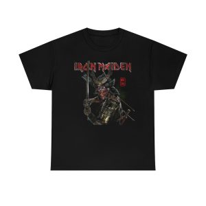 Iron Maiden 2021 Senjutsu New Album Double Sided Shirt 1